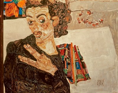 Self Portrait, 1911 by Egon Schiele